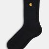 Mand Carhartt WIP Stromper | Chase Socks Black