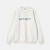 Mand Carhartt WIP Sweatshirts | Carhartt Sweatshirt Ash Heather/Liberty