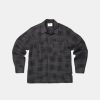 Mand NN07 Skjorter | Julio Shirt L/S Grey Check 795 Grey Check