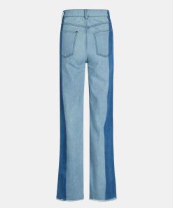 Kvinde Mads Nørgaard Jeans | Twin Charm Jeans Mix Blue Denim