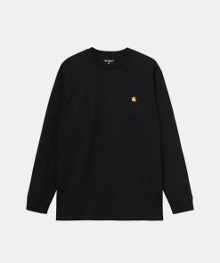 Mand Carhartt WIP T-Shirts | Chase Tee L/S