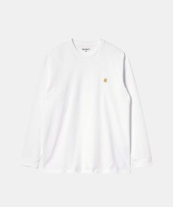 Mand Carhartt WIP T-Shirts | Chase Tee L/S