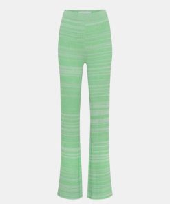 Kvinde Remain Bukser | Solisa Knit Pants Spring Green