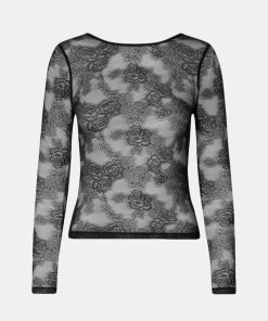 Kvinde Envii Toppe & Bluser | Enrhino Top L/S Black