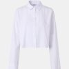 Kvinde Envii Skjorter | Entapeti Shirt L/S Bright White