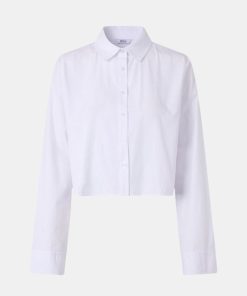 Kvinde Envii Skjorter | Entapeti Shirt L/S Bright White