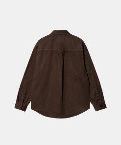 Mand Carhartt WIP Skjorter | Derby Shirt L/S BucHote