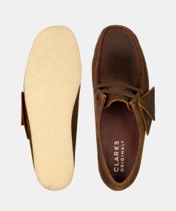 Mand Clarks | Wallabee Shoes Beeswax