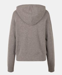 Kvinde Samsøe Samsøe Strik | Sacharlotte Knit Grey Blue Mel