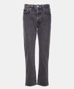 Kvinde Levi´s Jeans | W 501 Mesa Jeans Cabo Fade Grey 0111 Cabo Fade