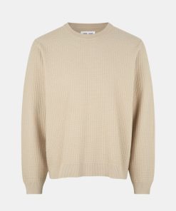 Mand Samsøe Samsøe Strik | Derek Knit Oatmeal