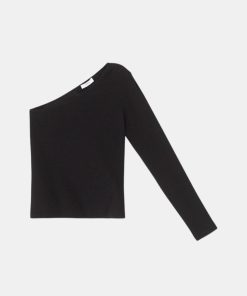 Kvinde Envii Toppe & Bluser | Enally O-S Top L/S Black