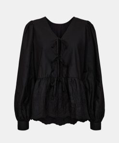 Kvinde Moves Skjorter | Selinna Shirt L/S Black