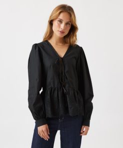 Kvinde Moves Skjorter | Selinna Shirt L/S Black