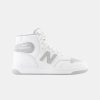 Kvinde New Balance | W Bb480Scd High Sneakers White/Concrete