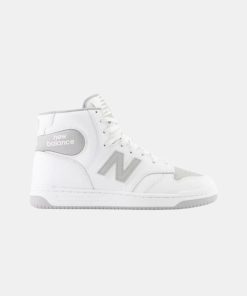 Kvinde New Balance | W Bb480Scd High Sneakers White/Concrete