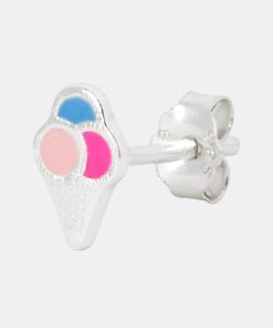 Kvinde LULU Copenhagen Smykker | Ice Cone Ear Stud Silver