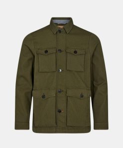 Mand MM Gallery Jakker | Mmgwilks Jacket Grass Green