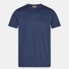 Mand MM Gallery T-Shirts | Perry Basic Tee Indigo Blue 460 Indigo Blue