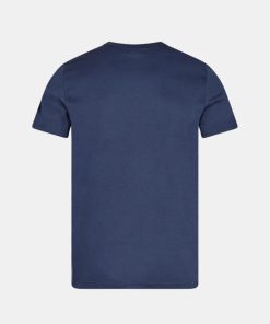 Mand MM Gallery T-Shirts | Perry Basic Tee Indigo Blue 460 Indigo Blue