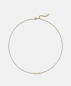 Kvinde Maria Black Smykker | Caria Necklace Gold