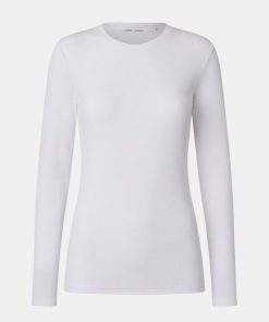 Kvinde Samsøe Samsøe T-Shirts | Alexa Tee L/S