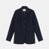 Kvinde Envii Blazere | Enline Blazer Navy Blazer