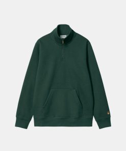 Mand Carhartt WIP Sweatshirts | Chase Neck Zip Sweatshirt