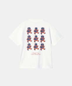 Kvinde Carhartt WIP T-Shirts | W Reading Club Tee White