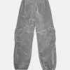 Kvinde Rains Bukser | Cargo Wide Pants Steel