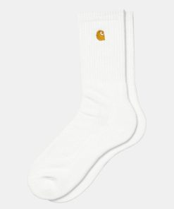 Kvinde Carhartt WIP Stromper | Chase Socks White