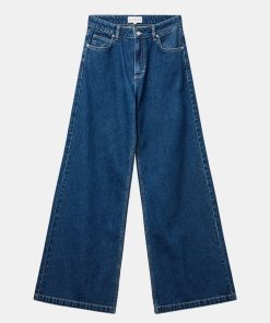 Kvinde Blanche Jeans | Wayne Box Jeans Mid Blue