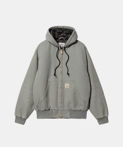 Mand Carhartt WIP Jakker | Og Active Jacket Smoke Green