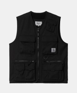 Mand Carhartt WIP Veste | Elmwood Vest Black