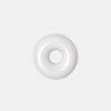 Kvinde LULU Copenhagen Smykker | Donut Ear Stud Gold/ White