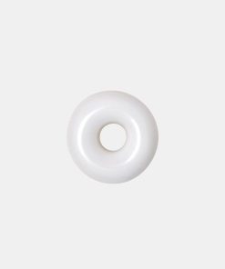 Kvinde LULU Copenhagen Smykker | Donut Ear Stud Gold/ White