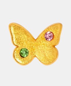 Kvinde LULU Copenhagen Smykker | Butterfly Ear Stud Gold