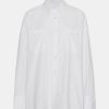 Kvinde Remain Skjorter | Poplin Oz Shirt L/S Bright White