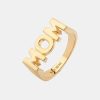 Kvinde Maria Black Smykker | Mom Ring Gold