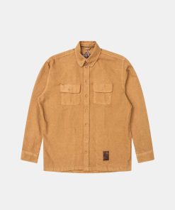 Mand Lakor Skjorter | Knokkel Shirt L/S Brown