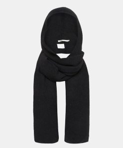 Kvinde Gestuz Accessories | Alphagz Hoodscarf Black