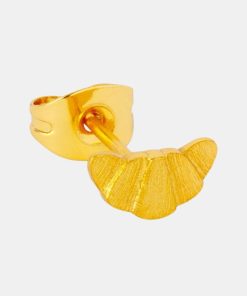 Kvinde LULU Copenhagen Smykker | Croissant Ear Stud Gold