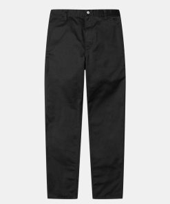 Mand Carhartt WIP Bukser | Simple Pants Black