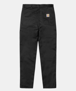 Mand Carhartt WIP Bukser | Simple Pants Black