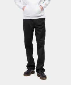 Mand Carhartt WIP Bukser | Simple Pants Black