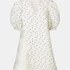 Kvinde Stine Goya Kjoler | Brethel Dress Mini Daisy Cream