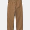 Mand Carhartt WIP Bukser | Simple Pants Hamilton Brown