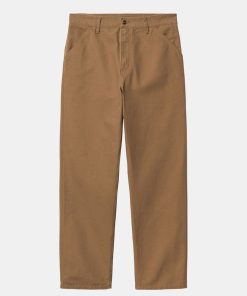 Mand Carhartt WIP Bukser | Simple Pants Hamilton Brown