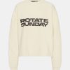 Kvinde ROTATE Sweatshirts | Irisa Sweatshirt Transparent Yellow