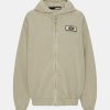 Kvinde ROTATE Sweatshirts | Violana Hoodie Oyster Gray